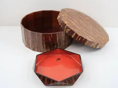 樺細工菓子器、盆 樺細工 桜皮細工 鎌倉彫 6点セット 角館 伝統工芸○お盆 角盆