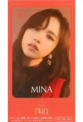 【中古】シール・ステッカー(女性) ミナ(TWICE) ICカードステッカー 「CD ＆TWICE」 購入特典