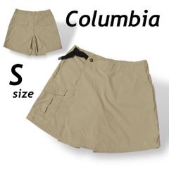 Columbia コロンビア ウィメンズ レディース ゴダンラップキュロット S ハーフパンツ オムニシールド PL4002 アウトドア ベージュ系 (E028)★