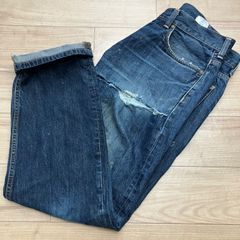 2000年代　CARHARTT【カーハート】テキサスパンツ　メンズペインターダメージデニムパンツ　W33 ボタンフライ