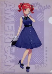 【中古】クリアファイル 中野二乃 A4クリアファイル 「DMMスクラッチ! 五等分の花嫁∽」 D-2賞