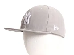 【お得なクーポン配布中!】 デッドストック ニューエラ x ヤンキース ベースボール キャップ 59.6cm NEW ERA 帽子 大リーグ メジャーリーグ MLB オフィシャル 野球 灰
