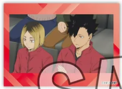 【中古】シール・ステッカー 孤爪＆黒尾 「ハイキュー!! トレーディングステッカー 場面写」