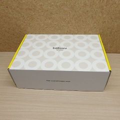 babuuu ベビー用ファン付きクールシート エアフー エアリーメッシュ ストーンチャコール