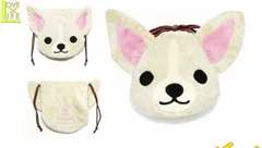 トー 【REAL DOG】【犬シリーズ】巾着【DOG】【犬】【巾着袋】【袋】【小物入れ】【雑貨】【わんちゃん】【ドッグ】【いぬ】【アニマル】【動物】わんちゃんグッズ大人気 種類が豊富ですのでお気に入りのワンちゃんをどうぞ 世界中のわんちゃん勢揃い【大大人気】のサムネイル