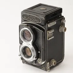 【整備済完動品】作例あり　Minolta Autocord　ケース付き 整備済完動品】作例あり Minolta Autocord ケース付き 整備済完