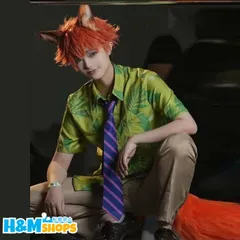 新品 ディズニー ズートピア Zootopia 二ック・ワイルド Zootopia Nick Wilde コスプレ衣装 コスチューム