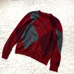 極美品✨バーバリーロンドン ボウタイニット ノバチェック カシミヤ シルク BURBERRYLONDON ボウタイニットノバチェックカシミヤシルク美品
