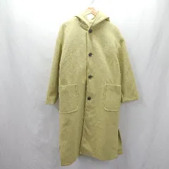 ◇ ⊇ ROPE PICNIC ロペピクニック フード付き 長袖 コート サイズ38 ライトグリーン レディース E  【1504240002071】