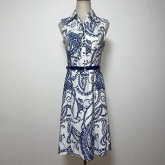 訳あり ノースリーブ ワンピース 90 総柄