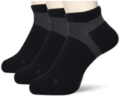 [グンゼ] 靴下 ソックス アクティブスタイル テーピング アーチサポート スニーカー丈 同色3足組 メンズ