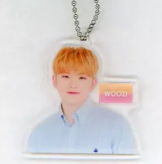 【中古】雑貨 ウジ アクリルキーホルダー(FACE) 「SEVENTEEN CAFE 2020 ～SALAD FACTORY～」