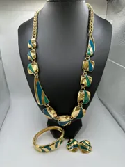 #1038 TRIFARI ネックレス　ヴィンテージ