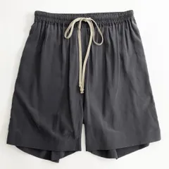 RICK OWENS リックオウエンス 品番 RU19F4384-CF PODS SHORTS ポッズショーツ サルエルパンツ 黒 サイズ38 正規品 / 32235