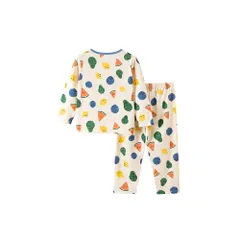 ☆ B（フルーツ） ☆ 160cm ☆ キッズパジャマ ykh923 子供 パジャマ 上下セット 長袖 上下 セット ルームウェア 部屋着 長袖パジャマ キッズ ジュニア 子供服 コットン 綿 子供 男の子 女の子 子ども こども かわいい