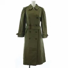 バーバリーズ Burberrys 白タグ 90s ヴィンテージ トレンチコート アウター ロング 裏地ノバチェック ベルト付き 9AB2 M カーキ /XZ ■GY18