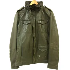 Kyoji Maruyama（キョウジ　マルヤマ）ミリタリージャケット 2025年最新】キョウジマルヤマ レザー ジャケットの人気アイテム