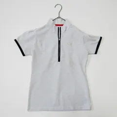 PUMA　プーマ　レディースゴルフジップシャツ　Lサイズ