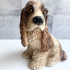 【ITALY】キャバリア　コッカースパニエル　犬　陶器　オブジェ　玄関　オブジェ il_340x270.1262888919_j6m2.jpg