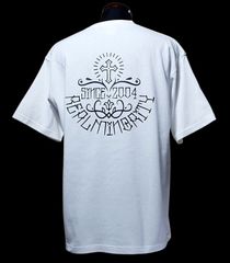 RealMinority リアルマイノリティー Tシャツ (Cross) 9.1oz LooseFit T-shirt カラー：ホワイト 5,980円(内税)