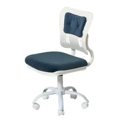 [新品] クロシオ ( KUROSHIO )  コンフィ オフィスチェア デザインチェア スタイリッシュ おしゃれ デスクチェア ブルーホワイトのサムネイル