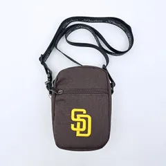 MLB(メジャーリーグ)  パドレス ミニショルダーバッグ ブラウン