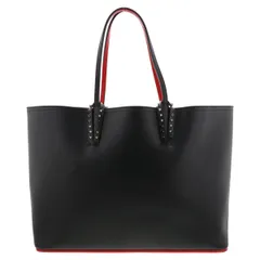 【美品】Christian Louboutin （クリスチャンルブタン） CABATAｽﾀｯｽﾞﾄｰﾄﾊﾞｯｸﾞ バッグ トートバッグ CABATA Black/ﾌﾞﾗｯｸ 1175113 used:ABのサムネイル