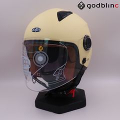 ZOLTAR イージーウェーブ3 スポーツジェット MATT IVORY　Mサイズ　EW0017　ジェットヘルメット