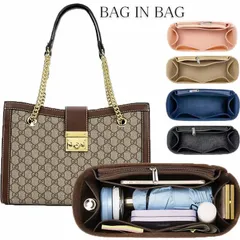 送料無料 バックインバック バックインバッグ 軽量 インナーバッグ 仕切り 大容量 インナーポケット フェルト 自立 化粧品 かばん 収納 整理 小物収納 レディース 型崩れ防止 小物入れ かわいい #cycnb1551