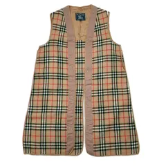 美品 Burberry タスマニア ウール ジレ ベスト 総柄 切替 バーバリー 2025年最新】BURBERRY ベスト・ジレの人気アイテム - メルカリ