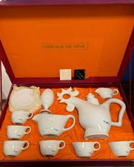 【限定品 希少 美品 未使用品】岡本太郎　夢の鳥ティーセット　食器 限定品 希少 美品 未使用品】岡本太郎 夢の鳥ティーセット 食器