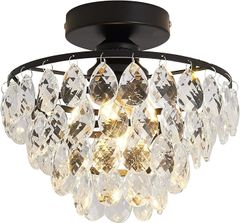 【M3183-186-148】クリスタルシーリングライト ガラス LED電球付き M3183-186-148】クリスタルシーリングライト ガラス LED電球付き