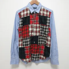 コムデギャルソンオム 21AW 製品染め パッチワークジャケット コムデギャルソン オムCOMME des GARCONS HOMME 製品染めパッチ