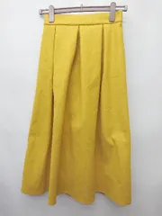 ◇ ⊇ VICKY ビッキー 秋冬 ロング丈 フレア スカート サイズ2 マスタード系 レディース P  【1410160018187】