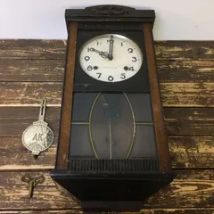 アンティーク雑貨 昭和レトロ EIKEISHA(栄計舎) CLOVER CLOCK
