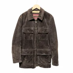 EDDIE BAUER エディーバウアー スウェード レザージャケット ブルゾン ブラウン系 サイズ S