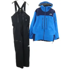 THE NORTH FACE ノースフェイス スノーボード RTG ジャケット 上下 セットアップ M ブルー NS61221 /NS61222 スキー GORE-TEX メンズ 古着