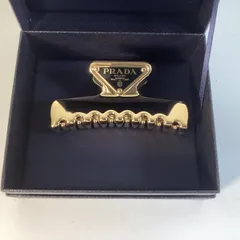 【正規品・新品未使用・付属品完備】 PRADA メタルクロウクリップ プラダ PRADA メタルクロウクリップ 1IF103_K9D_F0002 ヘア