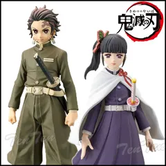 鬼滅の刃 フィギュア 絆ノ装 漆ノ型 栗花落カナヲ 竈門 炭治郎 全2種セット きめつのやいば 鬼滅の刃 グッズ 【新品・未開封・レア品】