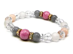 恋愛運 ブレスレット パワーストーン ブレスレット レディース 天然石 数珠 アクセサリー レディースブレスレット