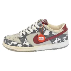 NIKE (ナイキ) DUNK LOW PREMIUM SPLATTER 305979-061 ダンクロープレミアムスプラッター ローカットスニーカー US8.5/26.5cm グレーのサムネイル