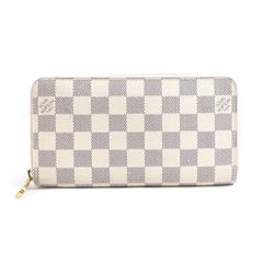 ルイ ヴィトン LOUIS VUITTON  ラウンドファスナー長財布 ダミエアズール ジッピーウォレット