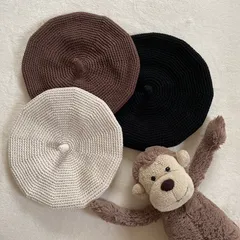 ハンドメイド❤︎ベレー帽 Sサイズ