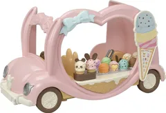 シルバニアファミリー ゆうえんち おみせやさん ハッピーアイスクリームワゴン ミ-89 ドールハウス Sylvanian Families 社 