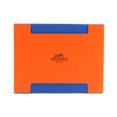 正規品 美品 エルメス アラジフ ポストイット メモ帳 付箋 【HH13982】 Authentic HERMES Post it Case Red Leather Unisex Sticky