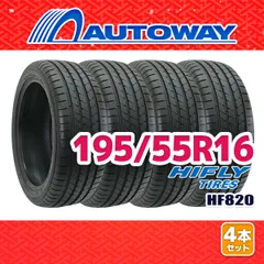 【AUTOWAY】 新品 195/55R16 サマータイヤ HIFLY HF820 16インチ 4本セット 夏タイヤ オートウェイのサムネイル