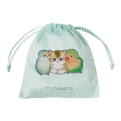 【中古】バッグ デザインC 「mofusand もふもふ巾着ポーチ」