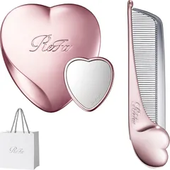 【新品】 リファハートミラー/ReFa HEART MIRROR (ローズゴールド, コームセット)