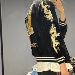 ヴィンテージ ベロア スカジャン