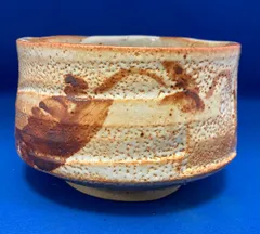 抹茶茶碗　茶器　茶道具　志野焼？美濃焼？　陶器